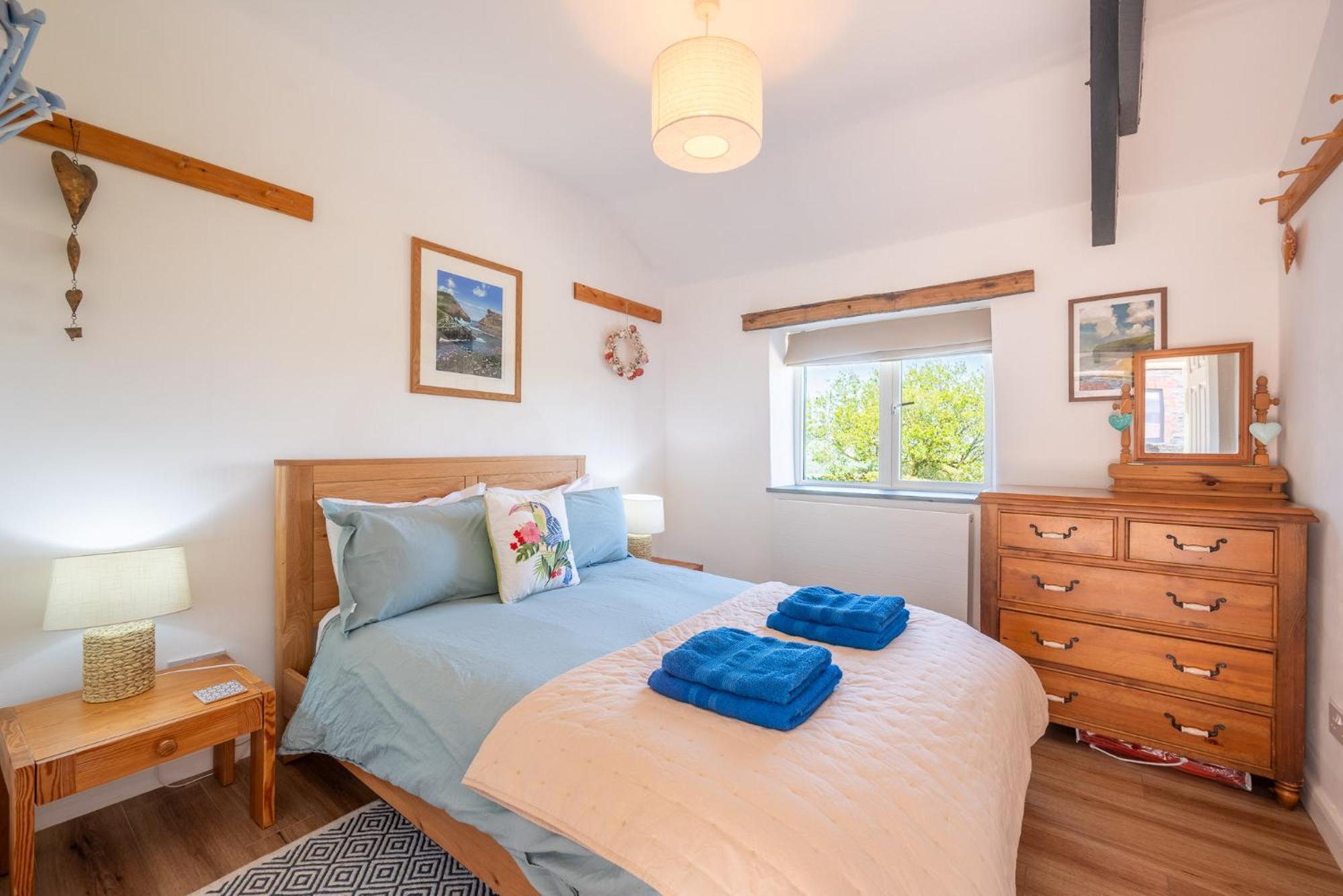 Polrunny Farm Seaberry Cottage With A Sea View And Log Burner Boscastle Dış mekan fotoğraf
